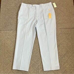 Michael Kors Khaki Pants Mens Size 40X30 Baby Blue Style MTNTP NWT